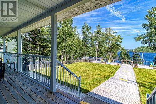 16 Lakeview Crescent, Roberts Arm, NL - Outdoor With Deck Patio Veranda