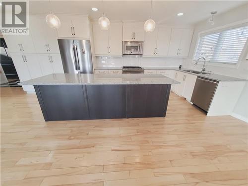 41 Kingsview Drive, Sudbury, ON - Indoor Photo Showing Kitchen With Upgraded Kitchen