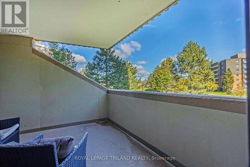 201 - 1105 Jalna Boulevard, London, ON - Outdoor With Balcony With Exterior