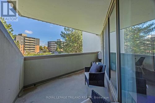 201 - 1105 Jalna Boulevard, London, ON - Outdoor With Balcony With Exterior