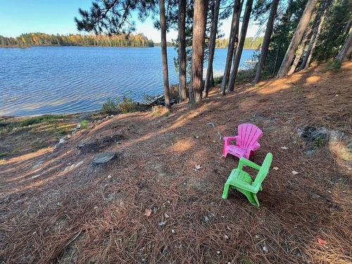 Backyard - 497 Ch. Du Lac-De-L'Argentier, Fugèreville, QC - Outdoor With Body Of Water With View