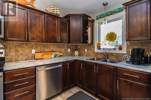 37 South Street, Grand Bay-Westfield, NB - Indoor Photo Showing Kitchen With Double Sink