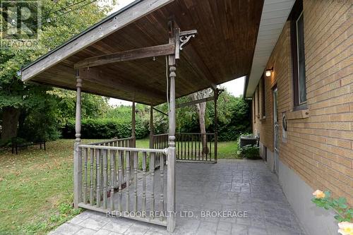 Covered Patio - 718 Leroy Avenue, London, ON - Outdoor With Deck Patio Veranda With Exterior