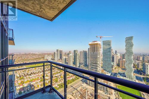 4310 - 3975 Grand Park Drive, Mississauga, ON - Outdoor With Balcony With View