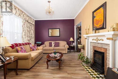 125 Cabot Street, St. John'S, NL - Indoor Photo Showing Living Room With Fireplace