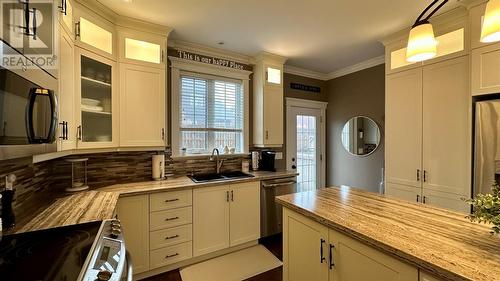 8 Kenai Crescent, St. John’S, NL - Indoor Photo Showing Kitchen With Double Sink