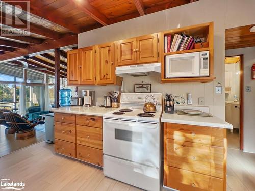 30 Rockcliffe Drive N, Carling, ON - Indoor Photo Showing Kitchen