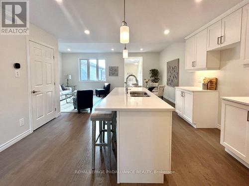 32 Riverstone Way, Belleville, ON - Indoor Photo Showing Kitchen With Double Sink