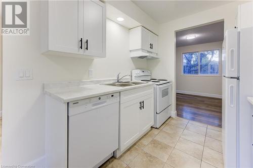 476 Kingscourt Drive Unit# 20, Waterloo, ON - Indoor Photo Showing Kitchen With Double Sink