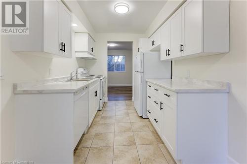 476 Kingscourt Drive Unit# 20, Waterloo, ON - Indoor Photo Showing Kitchen With Double Sink