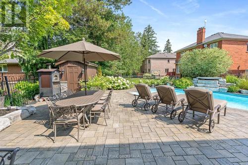 50 Direzze Court, Richmond Hill, ON - Outdoor With In Ground Pool With Deck Patio Veranda