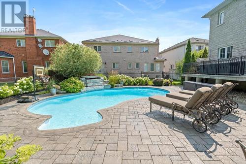 50 Direzze Court, Richmond Hill, ON - Outdoor With In Ground Pool With Deck Patio Veranda With Backyard With Exterior