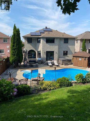 23 Grants Way, Barrie, ON - Outdoor With In Ground Pool With Deck Patio Veranda With Backyard With Exterior