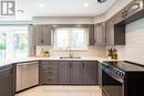 595 Big Bay Point Road, Barrie, ON  - Indoor Photo Showing Kitchen With Double Sink 