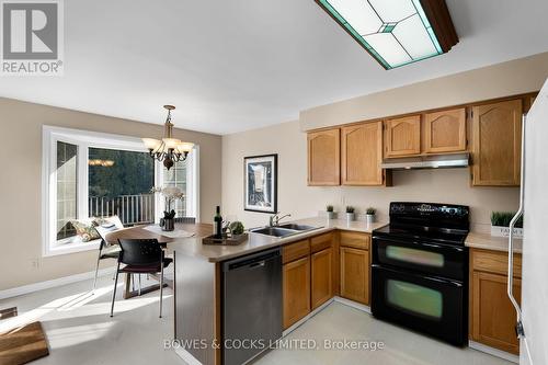 545 Wilfred Drive, Peterborough (Monaghan), ON - Indoor Photo Showing Kitchen With Double Sink