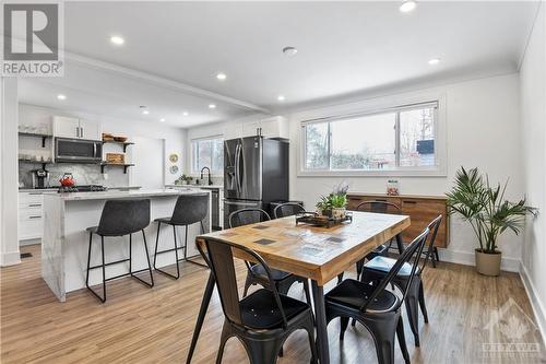 938 Riddell Avenue N, Ottawa, ON - Indoor Photo Showing Dining Room