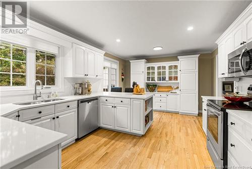 50 Firwood Crescent, Moncton, NB - Indoor Photo Showing Kitchen With Double Sink