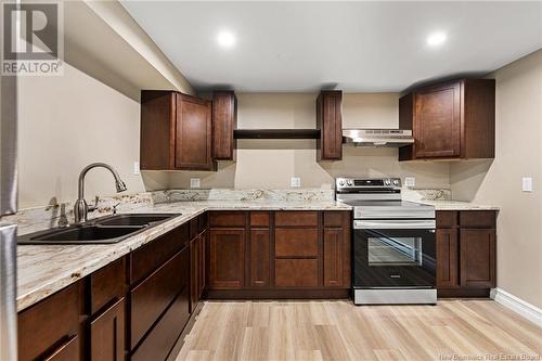 50 Firwood Crescent, Moncton, NB - Indoor Photo Showing Kitchen With Double Sink