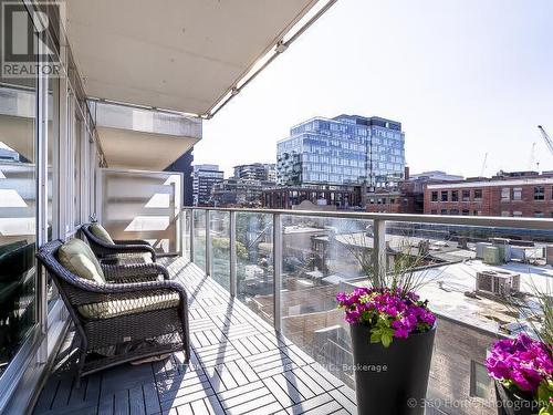 606 - 75 Portland Street, Toronto, ON - Outdoor With Balcony With Exterior