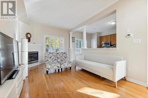 80 Mcfeeters Crescent, Clarington, ON - Indoor Photo Showing Living Room With Fireplace