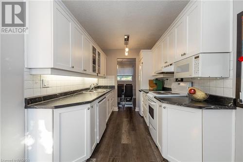 99 Laurie Crescent, Owen Sound, ON - Indoor Photo Showing Kitchen With Double Sink