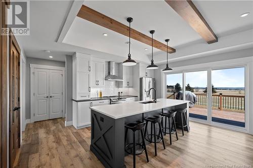 91 Stanley Drive, Sackville, NB - Indoor Photo Showing Kitchen With Stainless Steel Kitchen With Upgraded Kitchen