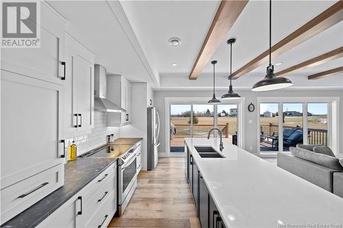 91 Stanley Drive, Sackville, NB - Indoor Photo Showing Kitchen With Double Sink With Upgraded Kitchen