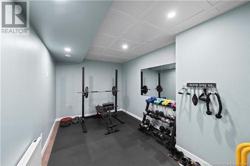 91 Stanley Drive, Sackville, NB - Indoor Photo Showing Gym Room