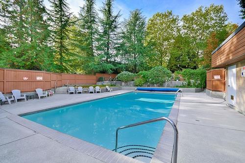 1806 10620 150 Street, Surrey, BC - Outdoor With In Ground Pool With Deck Patio Veranda With Backyard