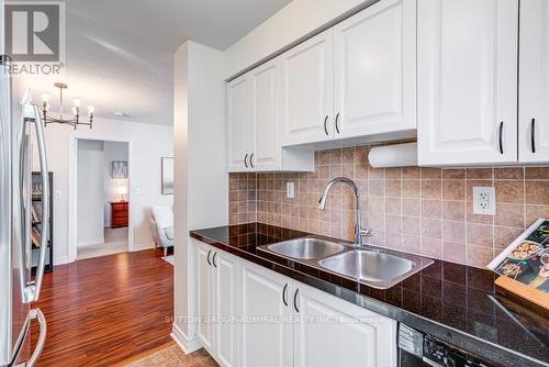 407 - 5 Michael Power Place, Toronto, ON - Indoor Photo Showing Kitchen With Double Sink