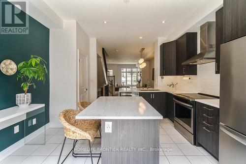 21 - 80 Daisy Avenue, Toronto, ON - Indoor Photo Showing Kitchen With Stainless Steel Kitchen With Upgraded Kitchen