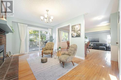 10 Parklawn Drive, Brampton, ON - Indoor Photo Showing Other Room With Fireplace