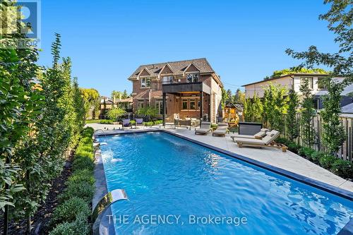 11 Burrows Avenue, Toronto, ON - Outdoor With In Ground Pool