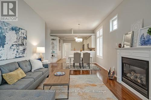 2177 Forest Gate Park, Oakville, ON - Indoor Photo Showing Living Room With Fireplace