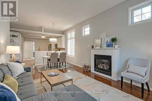 2177 Forest Gate Park, Oakville, ON - Indoor Photo Showing Living Room With Fireplace