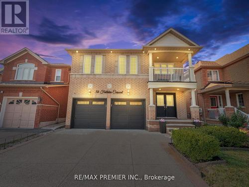 56 Fallstar Crescent W, Brampton, ON - Outdoor With Balcony With Facade