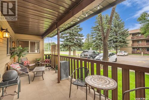 102B 1121 Mckercher Drive, Saskatoon, SK - Outdoor With Deck Patio Veranda With Exterior