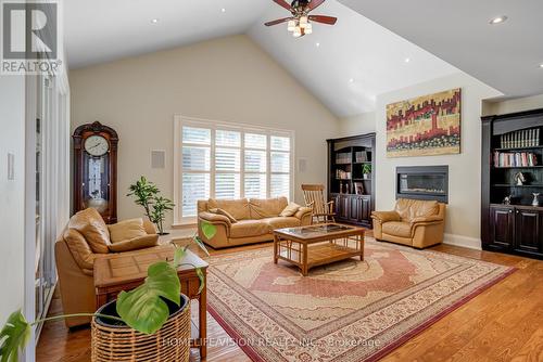 1836 Spruce Hill Road, Pickering, ON - Indoor Photo Showing Living Room With Fireplace