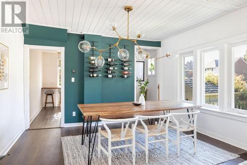 2075 Gerrard Street, Toronto, ON - Indoor Photo Showing Dining Room