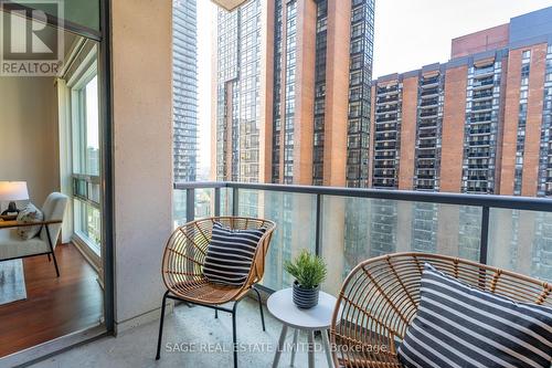 1003 - 1121 Bay Street, Toronto, ON - Outdoor With Balcony