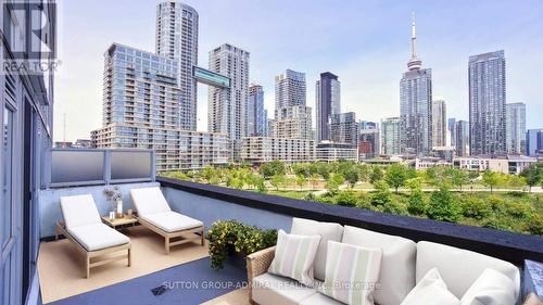 703 - 75 Queens Wharf Road, Toronto, ON - Outdoor With Balcony