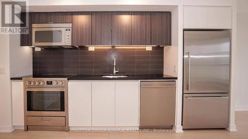 703 - 75 Queens Wharf Road, Toronto, ON - Indoor Photo Showing Kitchen With Upgraded Kitchen