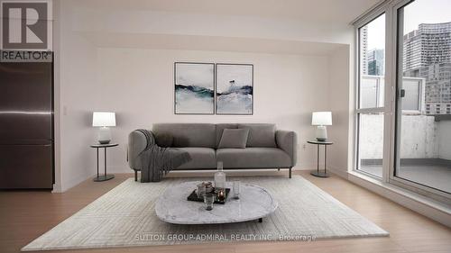 703 - 75 Queens Wharf Road, Toronto, ON - Indoor Photo Showing Living Room