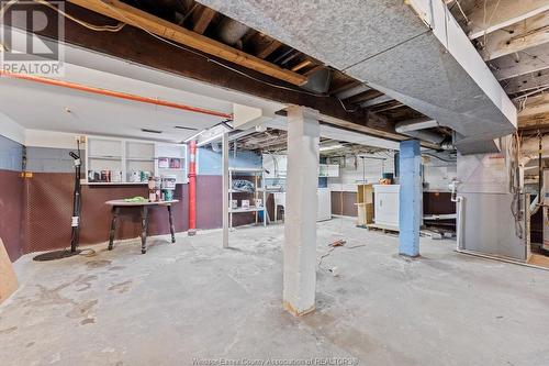 1360 Dougall Avenue, Windsor, ON - Indoor Photo Showing Basement