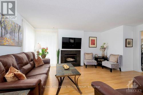 61 Birchview Road, Ottawa, ON - Indoor Photo Showing Living Room With Fireplace