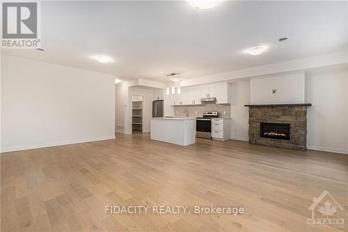 636 Hochelaga Street, Ottawa, ON - Indoor With Fireplace