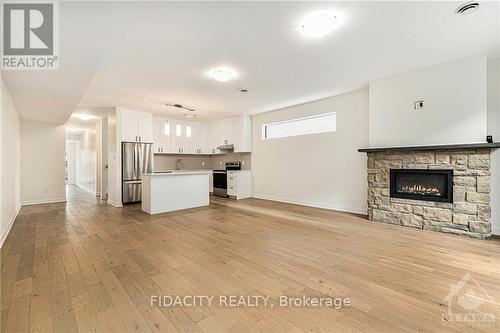 634 Hochelaga Street, Ottawa, ON - Indoor With Fireplace