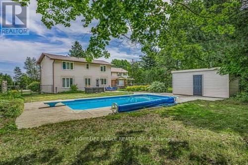 482 Grandview Drive, Meaford, ON - Outdoor With In Ground Pool With Backyard With Exterior