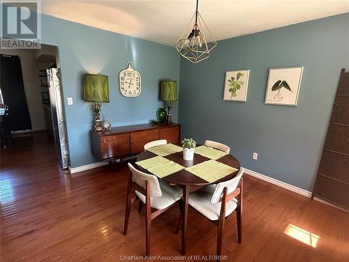 181 Oxley Drive, Chatham, ON - Indoor Photo Showing Dining Room