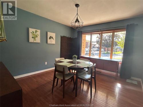 181 Oxley Drive, Chatham, ON - Indoor Photo Showing Dining Room